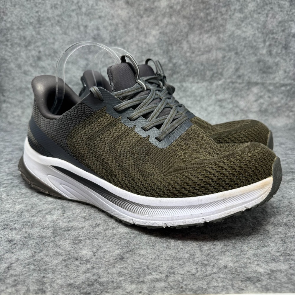Orthofeet Comfort Tilos Shoes Mens Size 10.5 2E Wide Hands-Free Olive Green